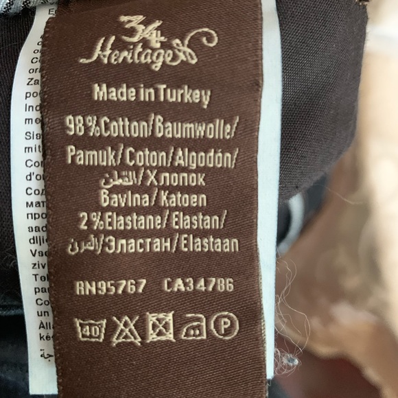 Men’s extra plus size jeans Midrise Straight leg Navy Blue US Size 52 length 34 - Picture 10 of 10